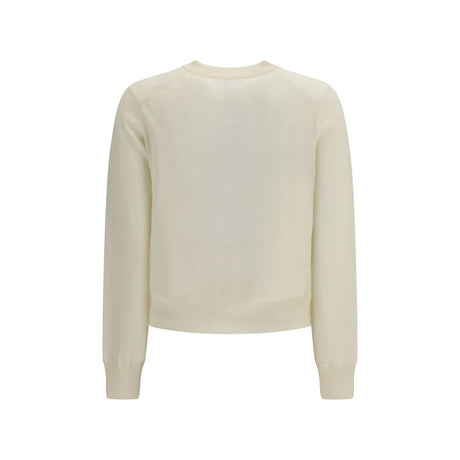 Maison Kitsuné Beige Cotton Cardigan