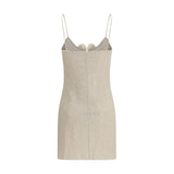 Magda Butrym Beige Lyocell Casual Dress