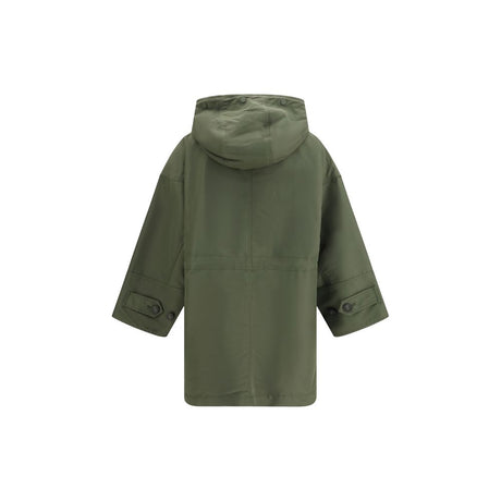 Max Mara Bicolor Cotton Trench Coat