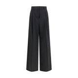 Max Mara Black Polyester Pants