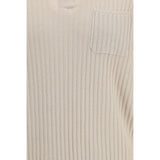 Roberto Collina Beige Cotton Polo Shirt