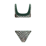 Oséree Multicolor Polyester Bikini