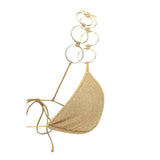 Oséree Gold Polyamide Bikini