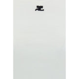 Courrèges White Cotton T-Shirt