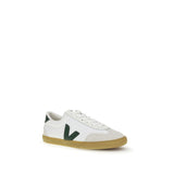 Veja White Calf Leather Bos Taurus Low Top Sneakers