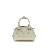 Diesel Beige Calf Leather Bos Taurus Handbag