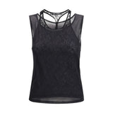 Our Legacy Black Cotton Tank Tops