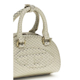 Diesel Beige Calf Leather Bos Taurus Handbag