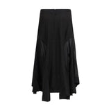 Our Legacy Black Lyocell Long Skirt