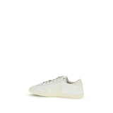 Veja White Calf Leather Bos Taurus Low Top Sneakers