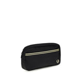 Fred Perry Black Recycled Polyamide Shoulder Bag