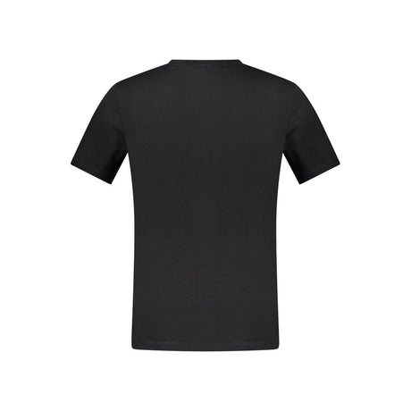 Hugo Boss Black Cotton Men T-Shirt
