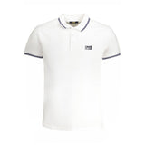 Cavalli Class Bianco Cotton Men Polo