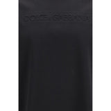 Dolce & Gabbana Black Cotton T-Shirt