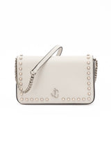 Jimmy Choo White Leather Crossbody Bag