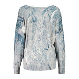 Desigual Azzurro Viscosa Woman Sweater
