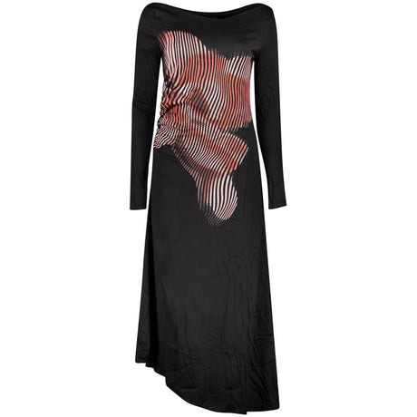 Desigual Black Viscose Women Dress