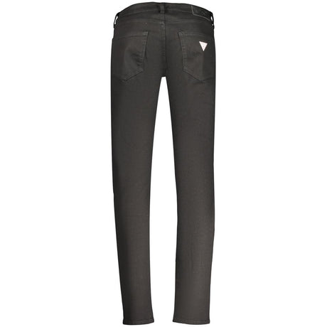 Guess Jeans Black Cotton Mens Jeans