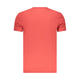 Timberland Red Organic Cotton Men T-Shirt
