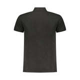 Iceberg Black Cotton Men Polo Shirt
