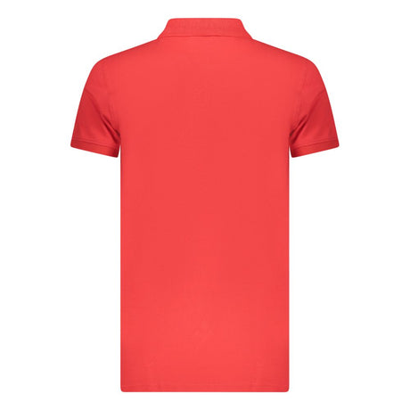 Iceberg Rosso Cotton Mens Polo Shirt