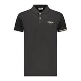 Iceberg Black Cotton Men Polo Shirt