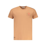 Iceberg Marrone Cotton Men T-Shirt