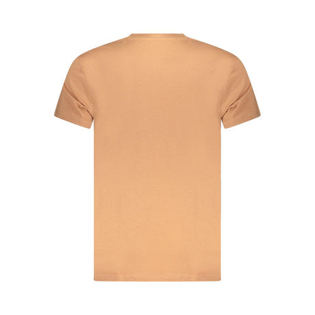 Iceberg Marrone Cotton Men T-Shirt