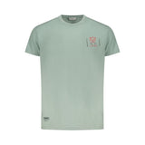 Iceberg Verde Cotton Men T-Shirt