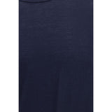 Roberto Collina Blue Cotton Sweatshirt