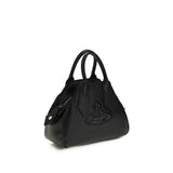 Vivienne Westwood Black Calf Leather Bos Taurus Handbag