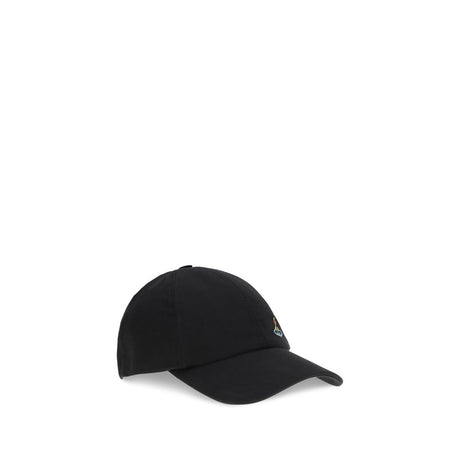 Vivienne Westwood Black Cotton Cap (Baseball Hat)