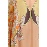 La Double J Multicolor Silk Casual Dress