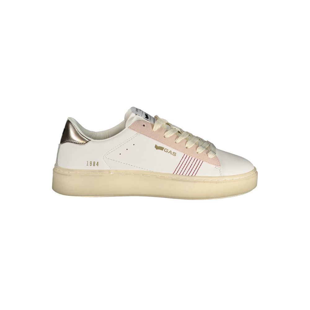 Gas White Polyurethane Women's Sneaker
