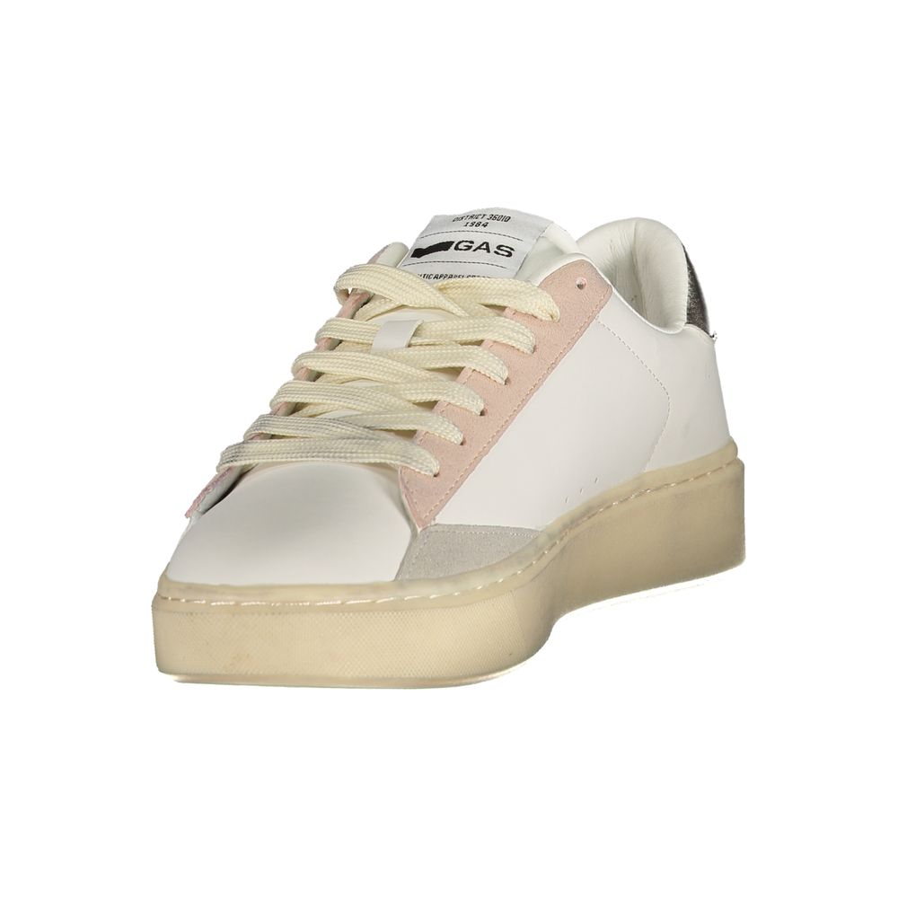 Gas White Polyurethane Women's Sneaker