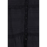 Marant Etoile Black Viscose Long Skirt