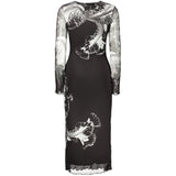 Desigual Black Polyester Women Dress