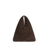 Manebi Brown Calf Leather Bos Taurus Shoulder Bag