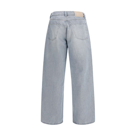 Our Legacy Blue Cotton High-Waisted Jean