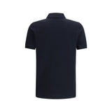 Fred Perry Blue Cotton Polo Shirt