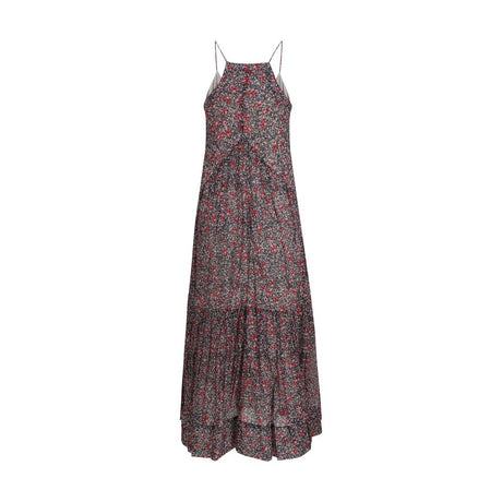 Marant Etoile Purple Cotton Casual Dress