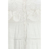 Marant Etoile White Cotton Casual Dress