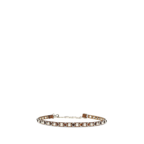 Etro Brown Calf Leather Bos Taurus Regular Belt