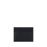 Saint Laurent Black Calf Leather Bos Taurus Wallet
