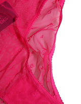 Dolce & Gabbana Pink Lace Cheekini Lingerie Panty Brief Underwear