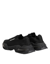 Dolce & Gabbana Black Airmaster Low Top Men Sneakers Shoes