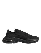 Dolce & Gabbana Black Airmaster Low Top Men Sneakers Shoes