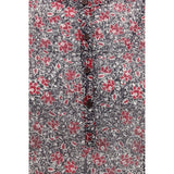 Marant Etoile Purple Cotton Pattern Shirt