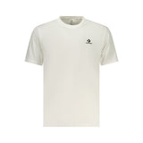 Converse Bianco Cotton Men T-Shirt
