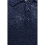 Sunflower Blue Cotton Polo Shirt